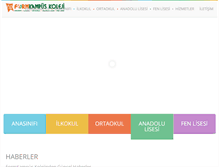 Tablet Screenshot of formkampuskoleji.com